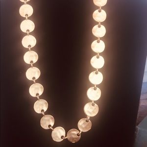 Vintage Gold Medallion Necklace